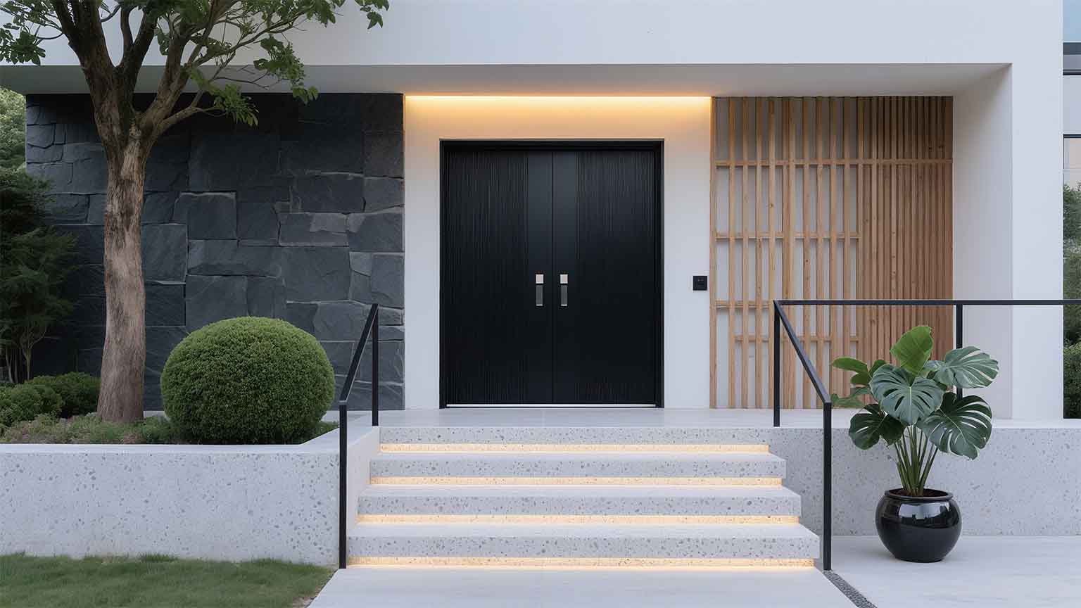 Double Entrance Door