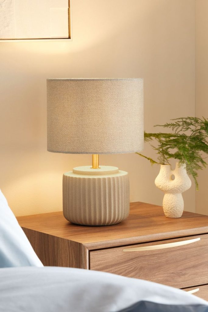 Cream Lamp