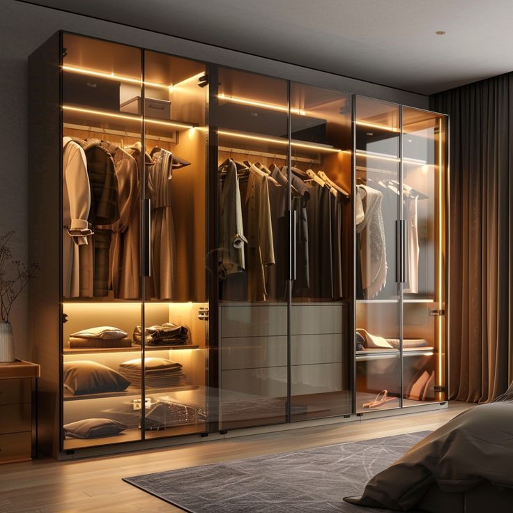 Hinged wardrobe idea 7