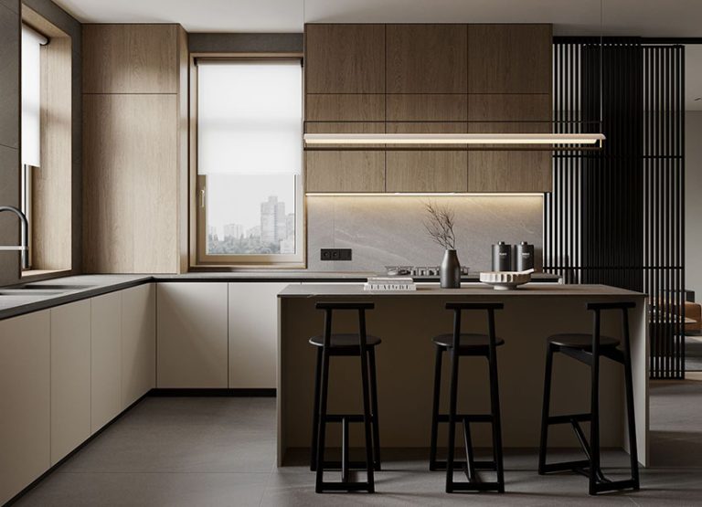 Contemporary Lacquer Cabinets