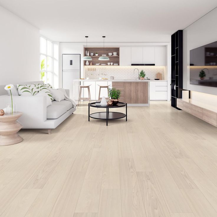 Natural Ash Wood Flooring