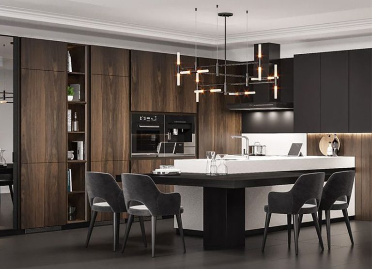 Custom Solid Wood Kitchen Design