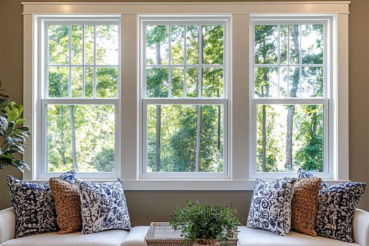 Aluminum Single Hung Window