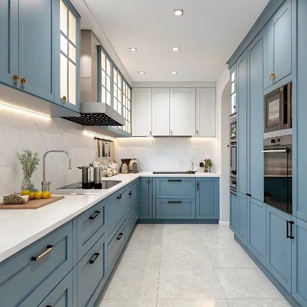Blue Kitchen Cabinets