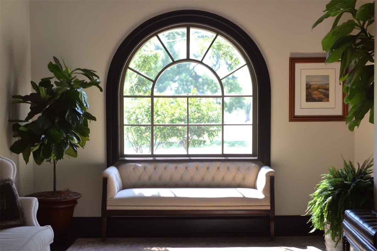 Double Hung Arched Windows