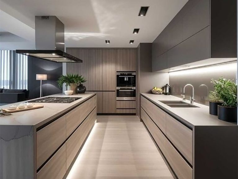 Modern PET Kitchen Cabinets
