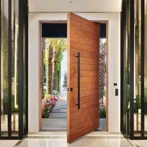 Wood Pivot Door