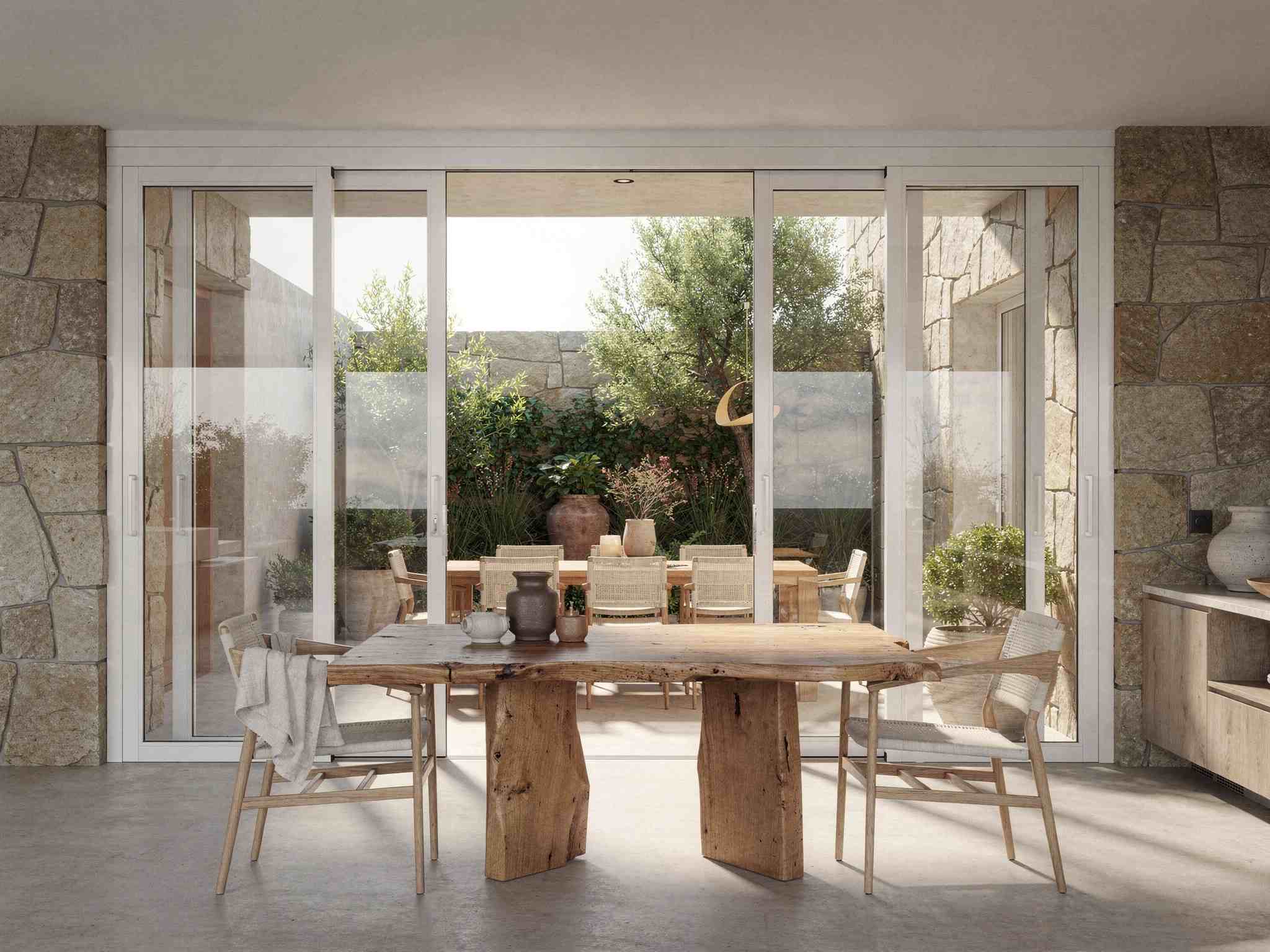 FULL ALUMINUM INTERIOR
DOORS FOR MODERN LIVING