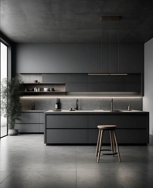 Kitchen Colors With Black Cabinets