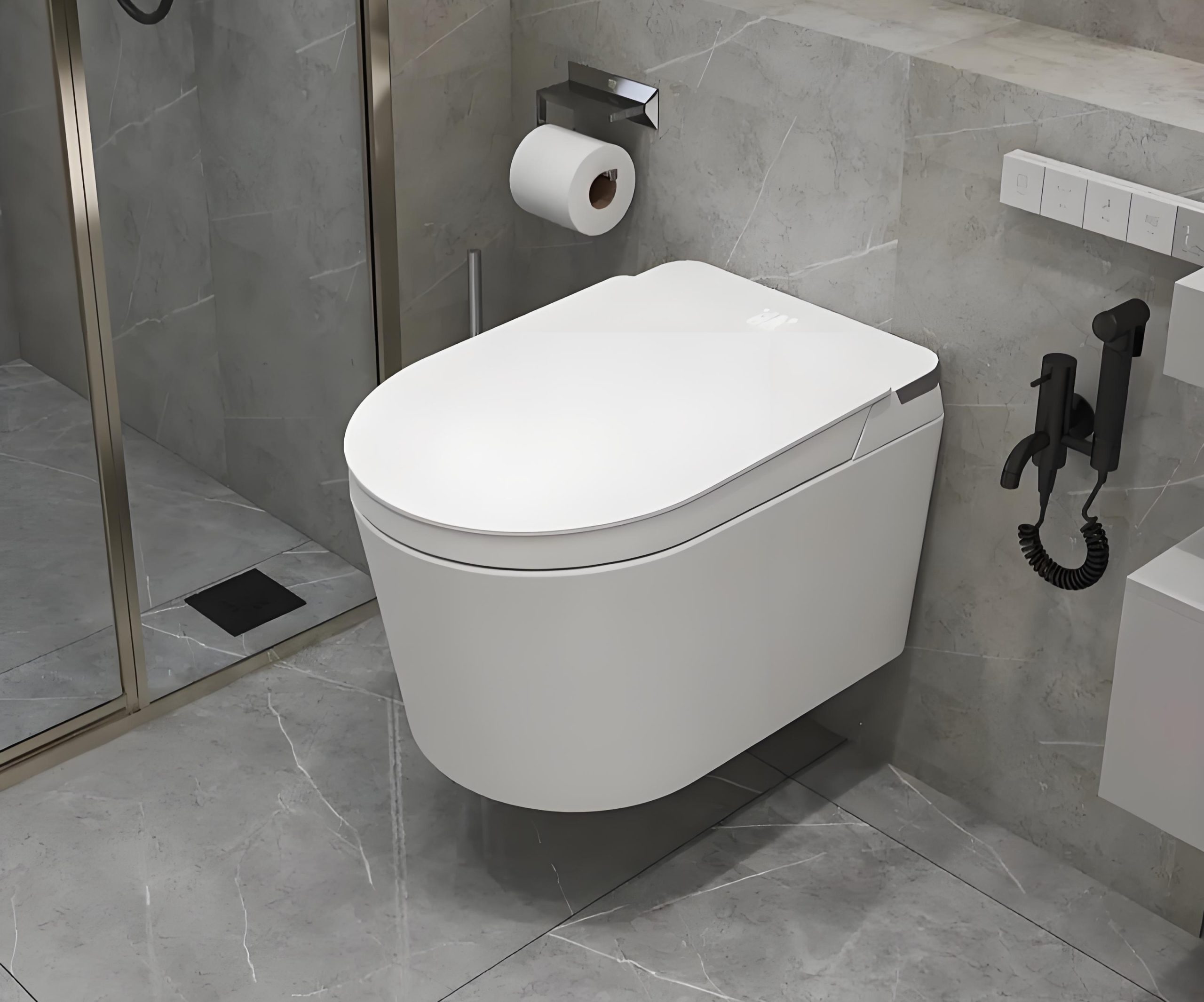 Wall-mounted Toilet