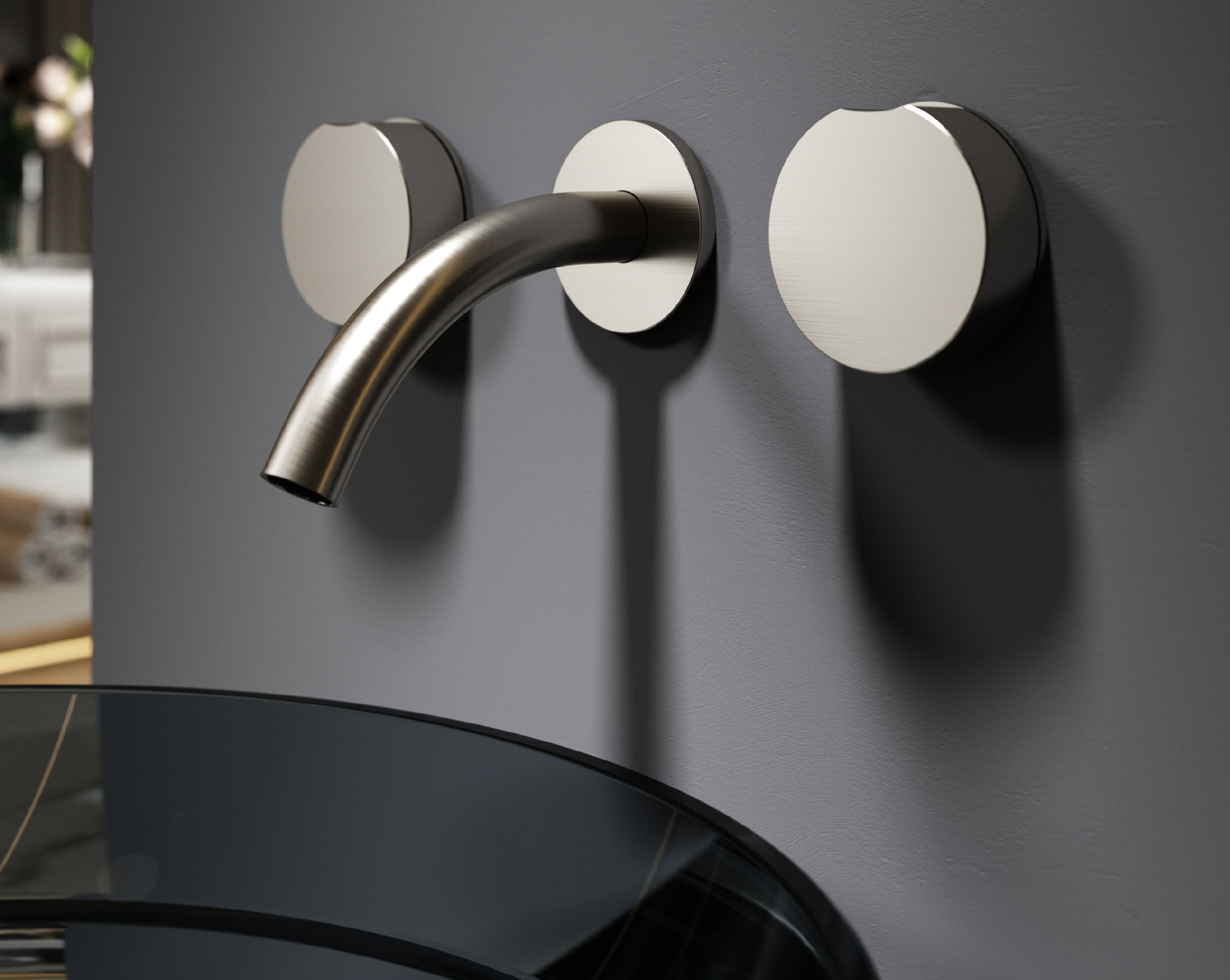 Wall Mount Bathtub Faucet